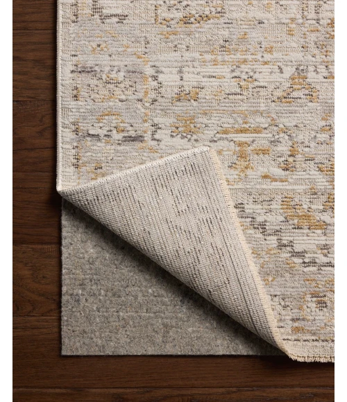 Loloi Milena Ivory / White MLE-09 4ft.-0in. x 10ft.-0in. Rect. Rug
