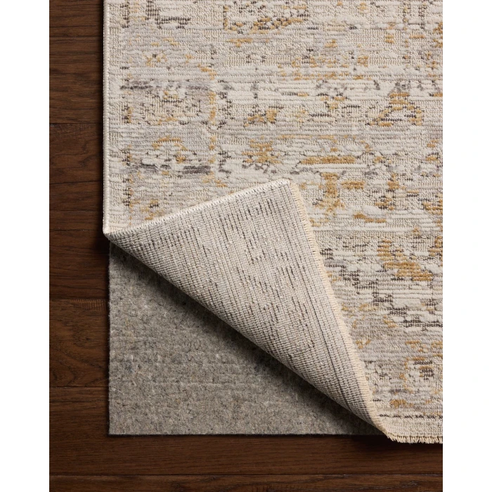Loloi Milena Ivory / White MLE-09 4ft.-0in. x 10ft.-0in. Rect. Rug