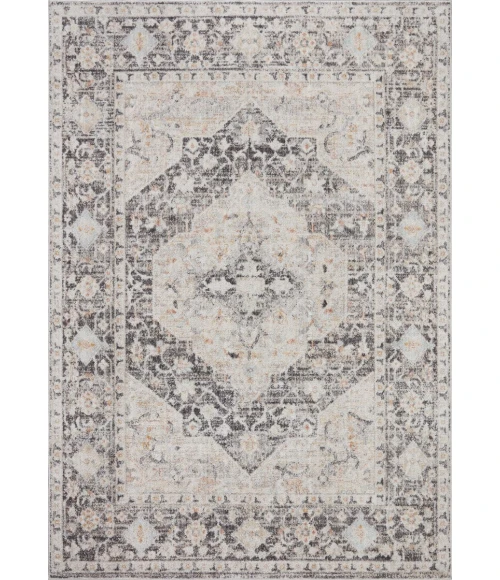 Loloi II Monroe Charcoal / Multi 2'-6" x 4'-0" Accent Rug