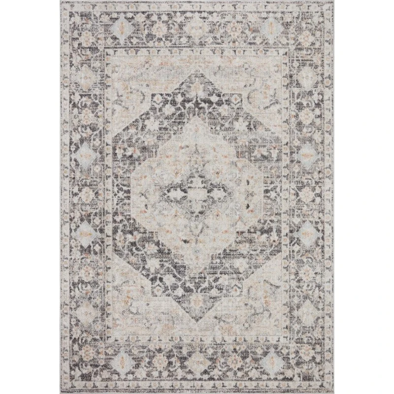 Loloi II Monroe Charcoal / Multi 9'-3" x 13' Area Rug