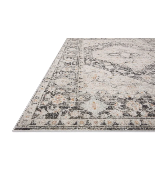 Loloi II Monroe Charcoal / Multi 2'-6" x 4'-0" Accent Rug
