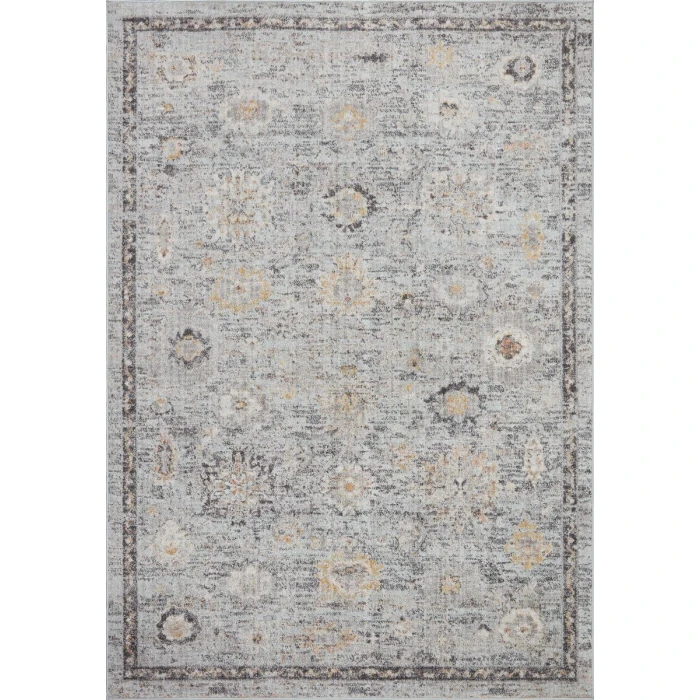 Loloi II Monroe Sky / Gold 5'-3" x 7'-9" Area Rug