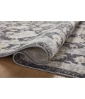 Loloi II Monroe Charcoal / Natural 2'-6" x 4'-0" Accent Rug