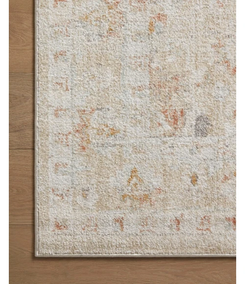 Loloi II Monroe Sand / Sunrise 5'-3" x 7'-9" Area Rug
