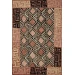 Loloi Nala NAL-06 ROSE / BLACK Area Rug 18 in. X 18 in. Sample