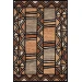 Loloi Nala NAL-07 WALNUT / MULTI Area Rug 18 in. X 18 in. Sample