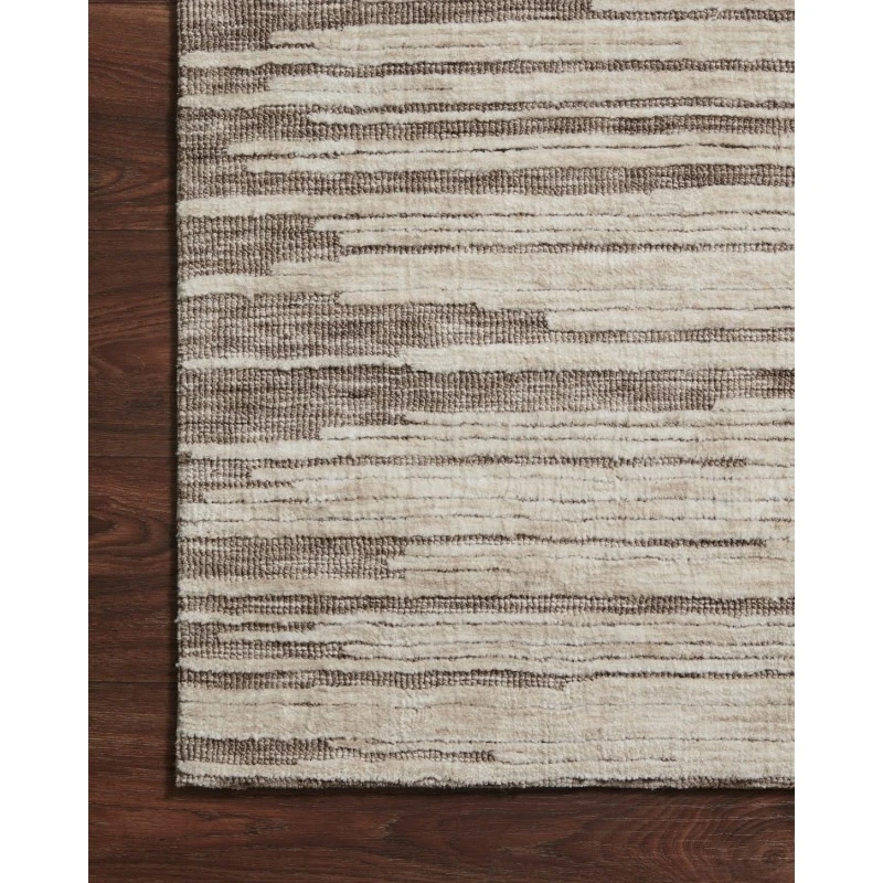 Loloi II Neda NED-01 Taupe / Stone 18" x 18" Sample Area Rug