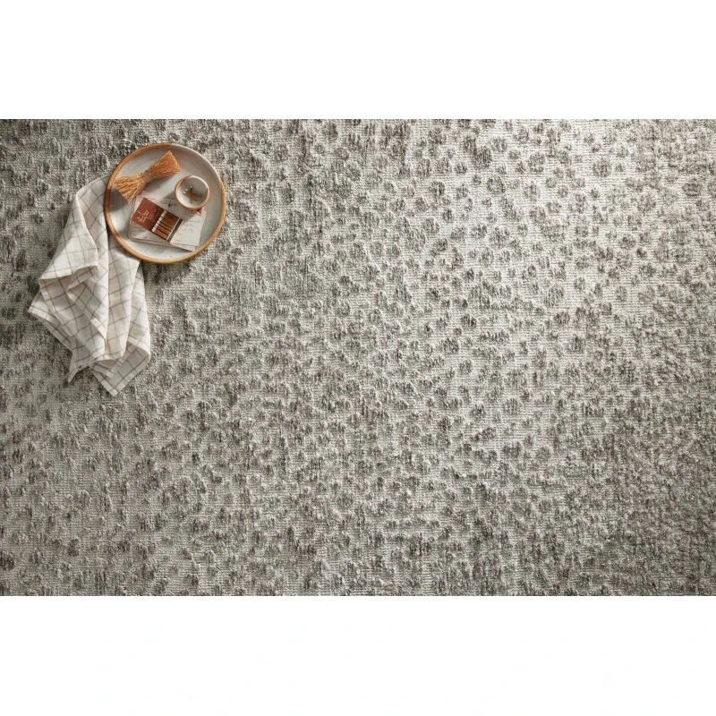 Loloi II Neda NED-02 Silver / Ivory 7'-9" x 9'-9" Area Rug