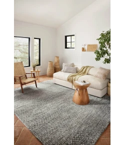 Loloi Neda NED-03 Ivory / Charcoal Area Rug 2 ft. 3 in. X 3 ft. 9 in. Rectangle