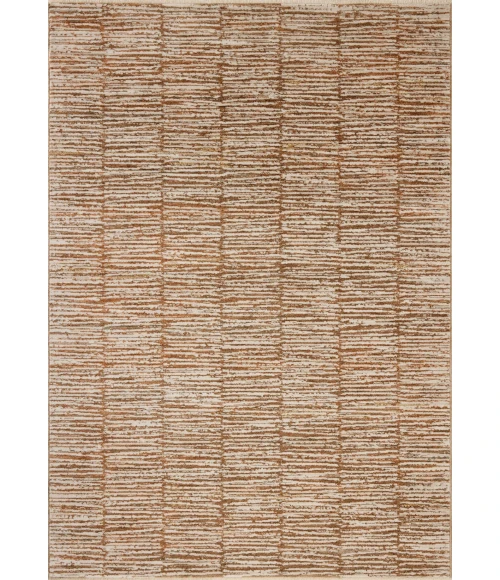 Loloi Nellie Terracotta / Ivory NEL-01 5ft.-1in. X 7ft.-6in. Rect. Rug