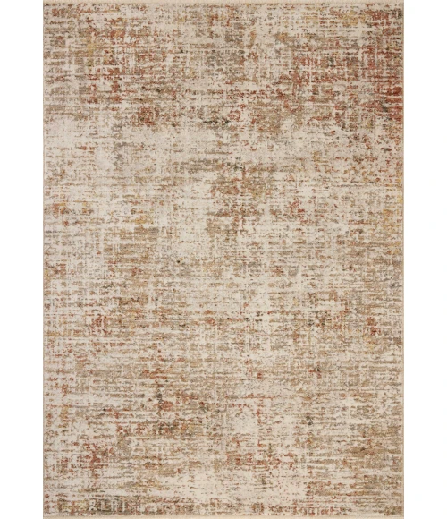 Loloi Nellie Natural / Sunset NEL-02 18in. X 18in. Sample Rect. Rug
