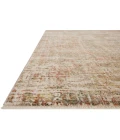 Loloi Nellie Natural / Sunset NEL-02 18in. X 18in. Sample Rect. Rug