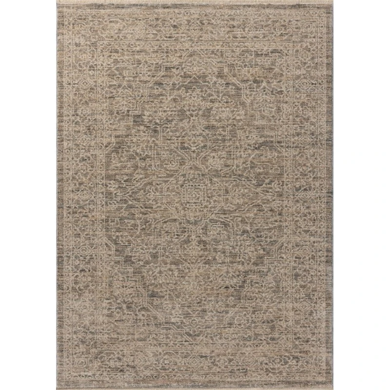 Loloi Newman Slate / Natural NEW-01 9ft.-6in. X 13ft. Rect. Rug