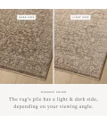 Loloi Newman Dark Taupe / Natural NEW-02 5ft.-3in. X 7ft.-6in. Rect. Rug