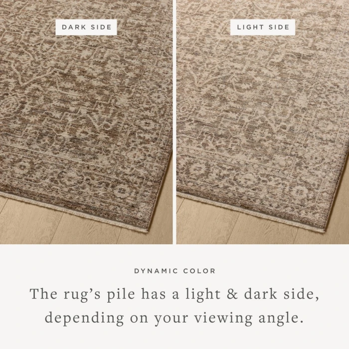Loloi Newman Dark Taupe / Natural NEW-02 3ft.-11in. X 5ft.-7in. Rect. Rug