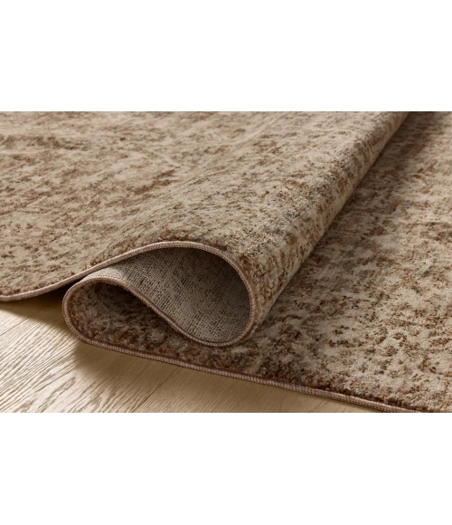 Loloi Newman Dark Taupe / Natural NEW-02 5ft.-3in. X 7ft.-6in. Rect. Rug