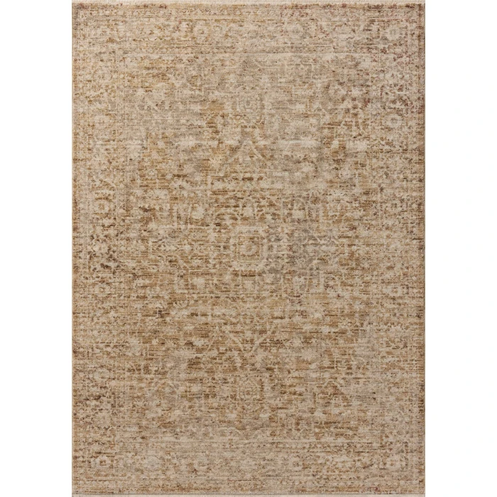 Loloi Newman Wheat / Natural NEW-02 18in. X 18in. Sample Rect. Rug