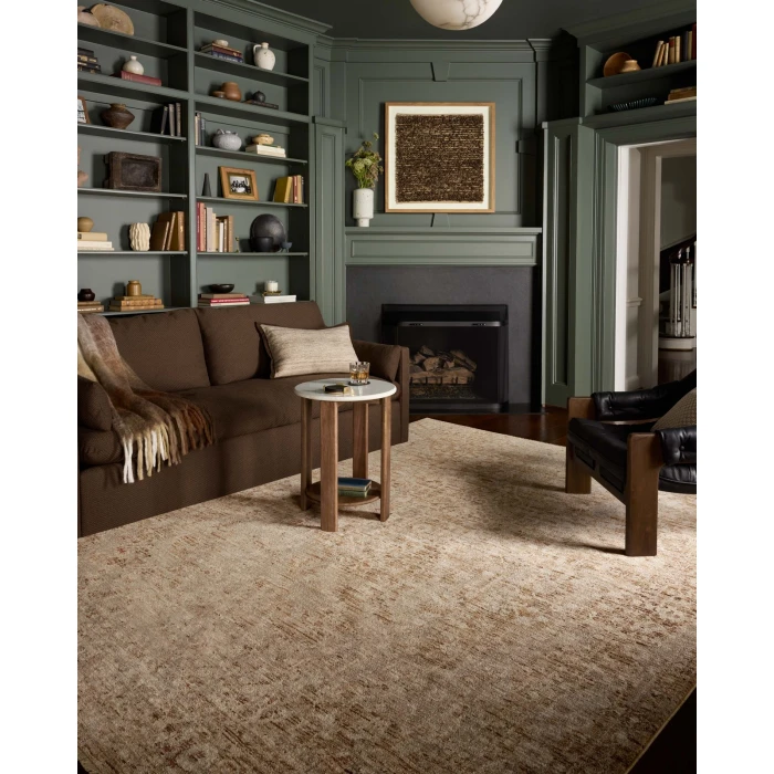 Loloi Newman Wheat / Natural NEW-02 18in. X 18in. Sample Rect. Rug