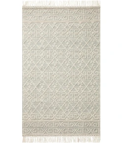 Loloi Noelle Ivory / Blue NOE-03 2 ft. X 5 ft. Rectangle Rug