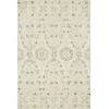 Loloi Norabel NOR-02 IVORY / GREY Area Rug 3 ft. 6 in. X 5 ft. 6 in. Rectangle
