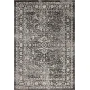 Loloi Odette ODT-01 Charcoal / Silver Area Rug 5 ft. 3 in. X 5 ft. 3 in. Round