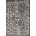 Loloi Odette ODT-01 Charcoal / Silver Area Rug 6 ft. 7 in. X 9 ft. 6 in. Rectangle