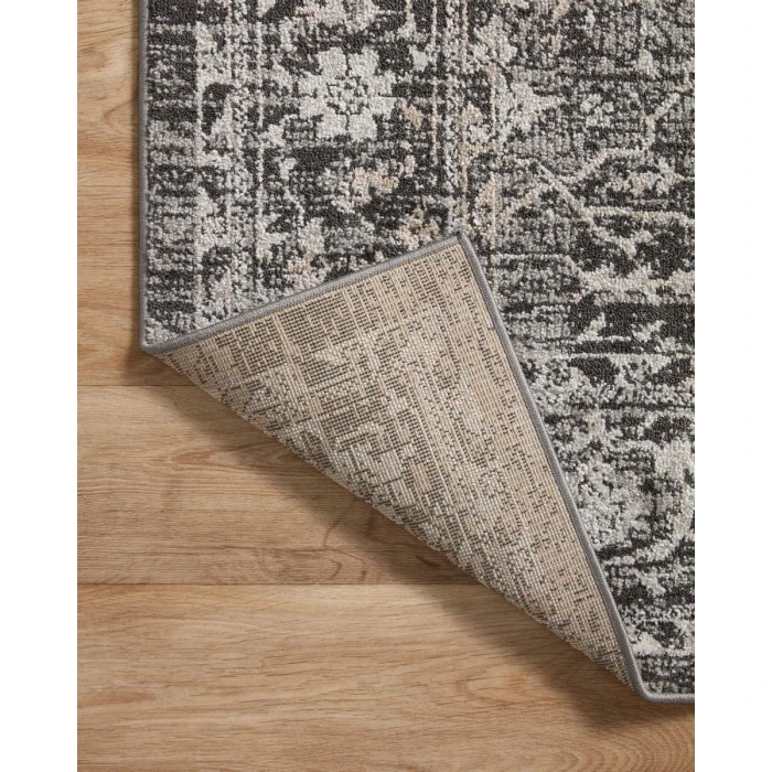 Loloi II Odette Charcoal / Silver 5'-3" x 7'-9" Area Rug