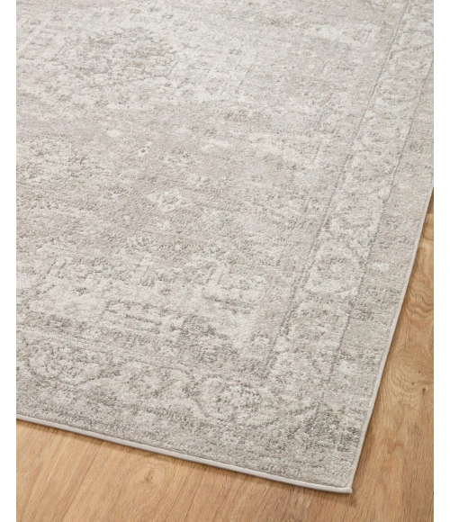 Loloi II Odette Silver / Ivory 2'-7" x 10'-0" Runner Rug