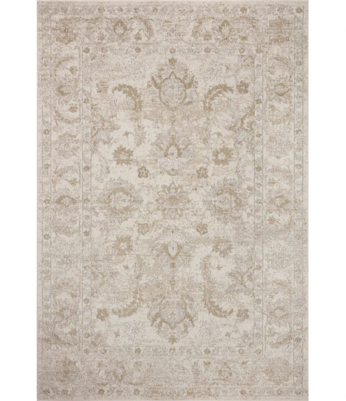 Loloi II Odette Ivory / Beige 5'-3" x 7'-9" Area Rug