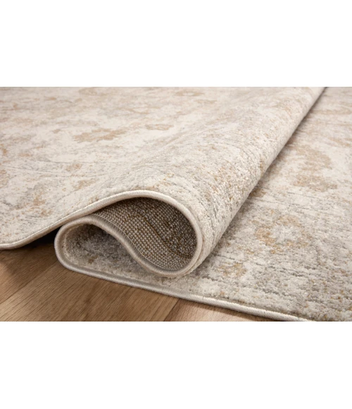 Loloi II Odette Ivory / Beige 5'-3" x 7'-9" Area Rug
