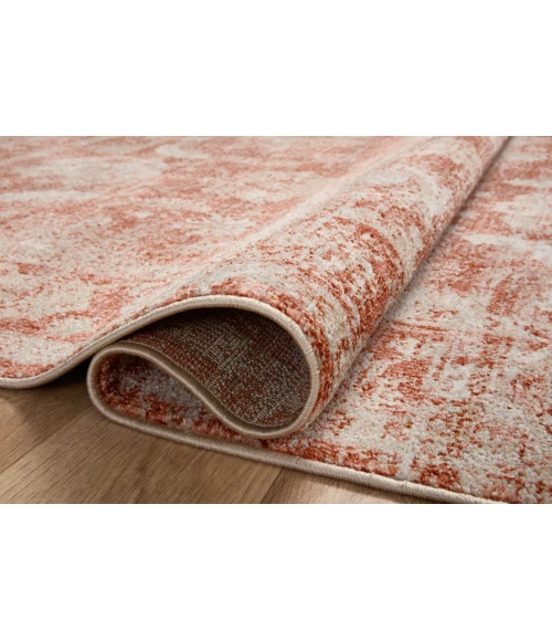 Loloi II Odette Rust / Ivory 2'-7" x 10'-0" Runner Rug
