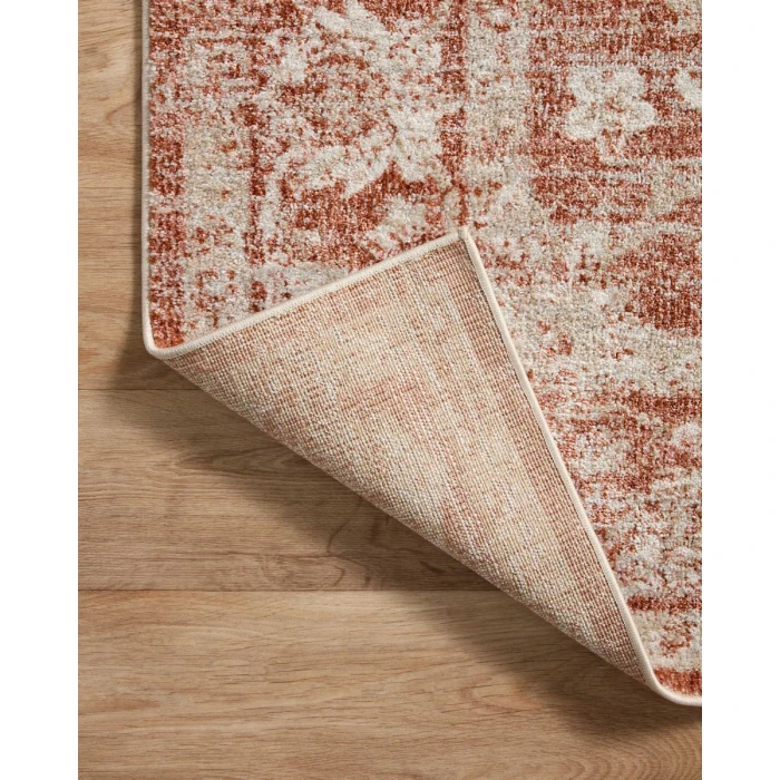 Loloi II Odette Rust / Ivory 6'-7" x 9'-6" Area Rug