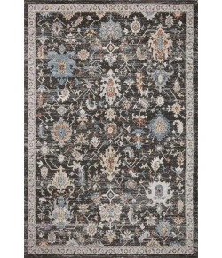 Loloi Odette ODT-04 Charcoal / Multi Area Rug 2 ft. 7 in. X 8 ft. 0 in. Rectangle