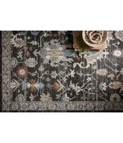 Loloi Odette ODT-04 Charcoal / Multi Area Rug 2 ft. 7 in. X 8 ft. 0 in. Rectangle