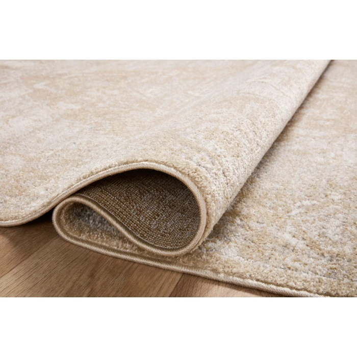 Loloi II Odette Beige / Silver 6'-7" x 9'-6" Area Rug