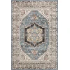 Loloi Odette ODT-06 Sky / Multi Area Rug 5 ft. 3 in. X 5 ft. 3 in. Round