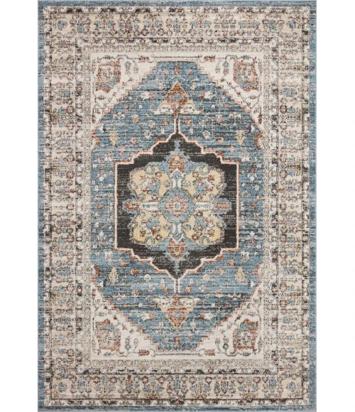 Loloi II Odette Sky / Multi 2'-7" x 16'-0" Runner Rug