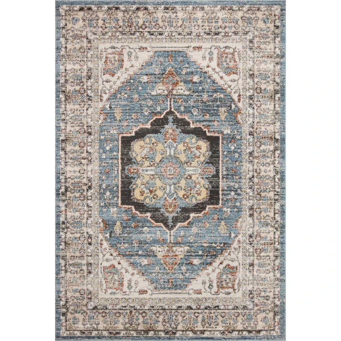 Loloi II Odette Sky / Multi 2'-7" x 16'-0" Runner Rug
