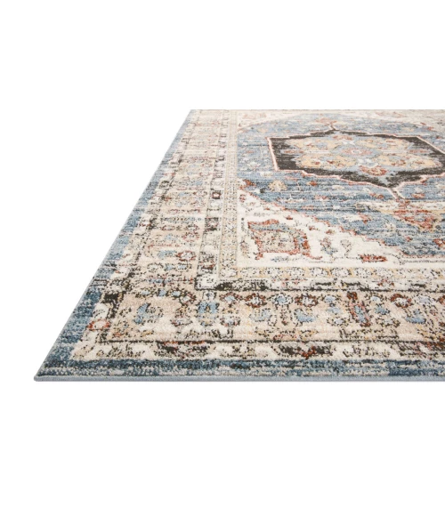 Loloi II Odette Sky / Multi 2'-7" x 16'-0" Runner Rug