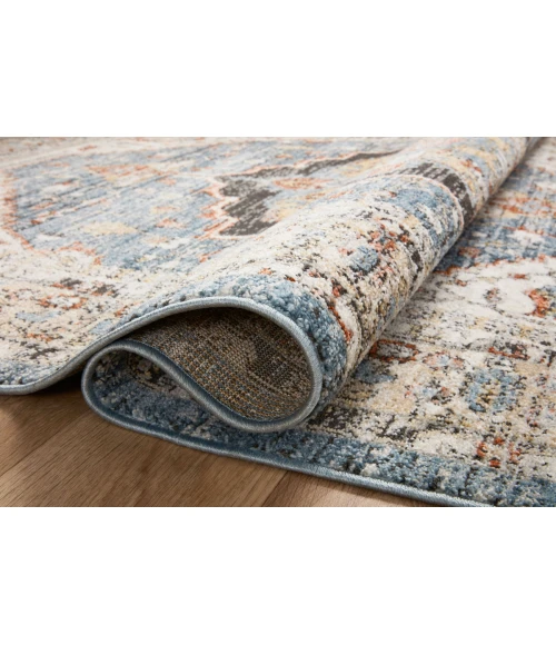 Loloi II Odette Sky / Multi 2'-7" x 16'-0" Runner Rug