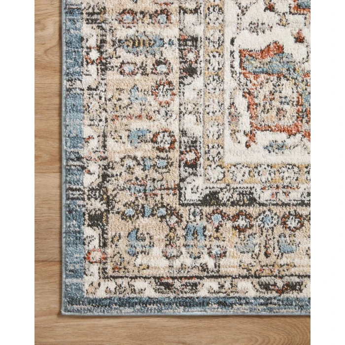 Loloi II Odette Sky / Multi 2'-7" x 16'-0" Runner Rug