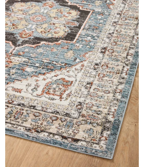 Loloi II Odette Sky / Multi 2'-7" x 16'-0" Runner Rug