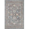 Loloi Odette ODT-07 Sky / Rust Area Rug 5 ft. 3 in. X 5 ft. 3 in. Round