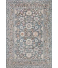 Loloi II Odette Sky / Rust 5'-3" x 5'-3" Round Accent Rug