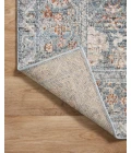 Loloi II Odette Sky / Rust 5'-3" x 5'-3" Round Accent Rug