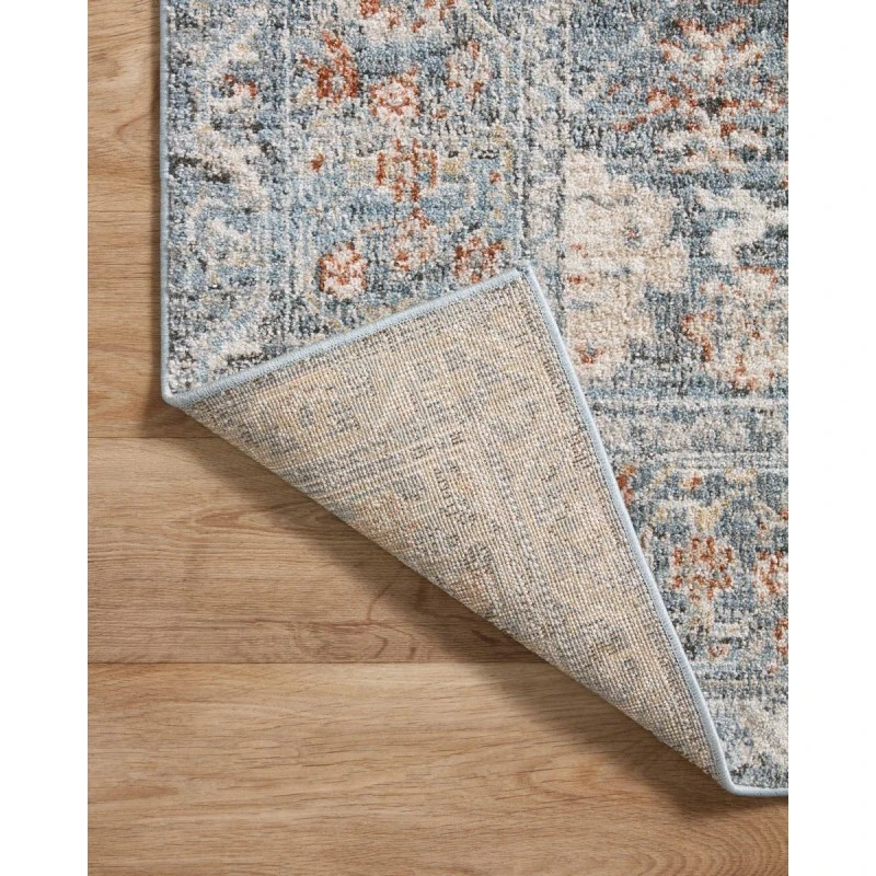 Loloi II Odette Sky / Rust 11'-2" x 15'-7" Area Rug
