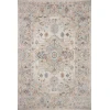 Loloi Odette ODT-09 Ivory / Multi Area Rug 4 ft. 0 in. X 6 ft. 0 in. Rectangle
