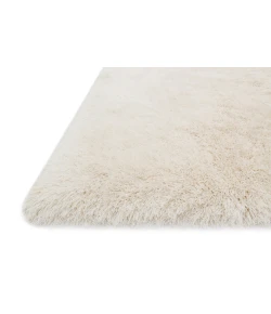 Loloi Orian Shag OR-01 IVORY Area Rug 2 ft. 3 in. X 3 ft. 9 in. Rectangle