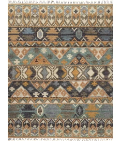 Loloi Owen OW-02 OCEAN / CAMEL Area Rug 3 ft. 6 in. X 5 ft. 6 in. Rectangle