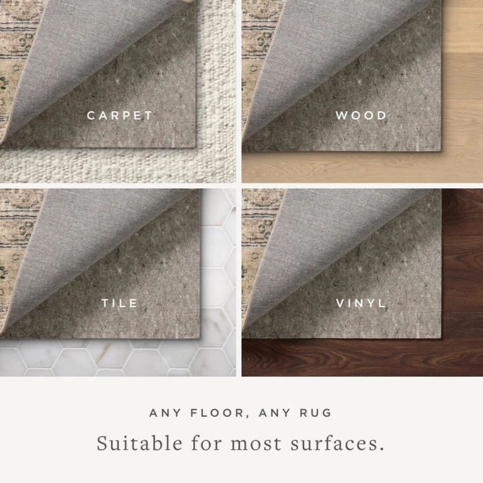 Loloi Cushion Grip All Surface Grey 2'-0" x 12'-0" Rug Pad